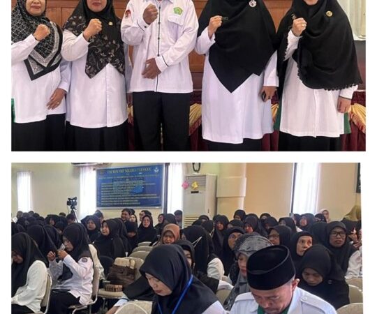 Kepala MTsN Bulungan Beserta Wakil Kepala Madrasah Bidang Kurikulum Ikuti Bimtek KBC